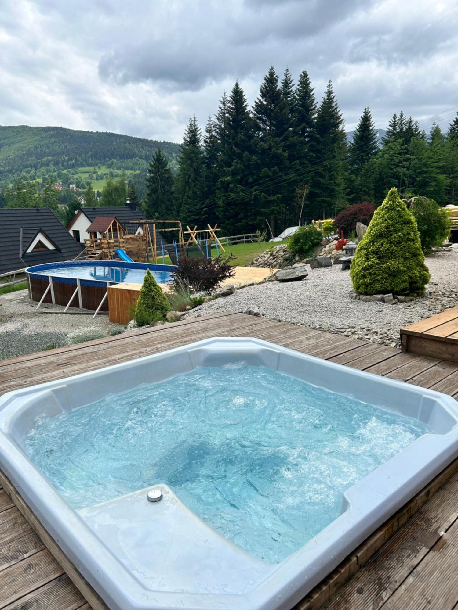 Вілла Zawoja Nad Korona Z Jacuzzi Екстер'єр фото