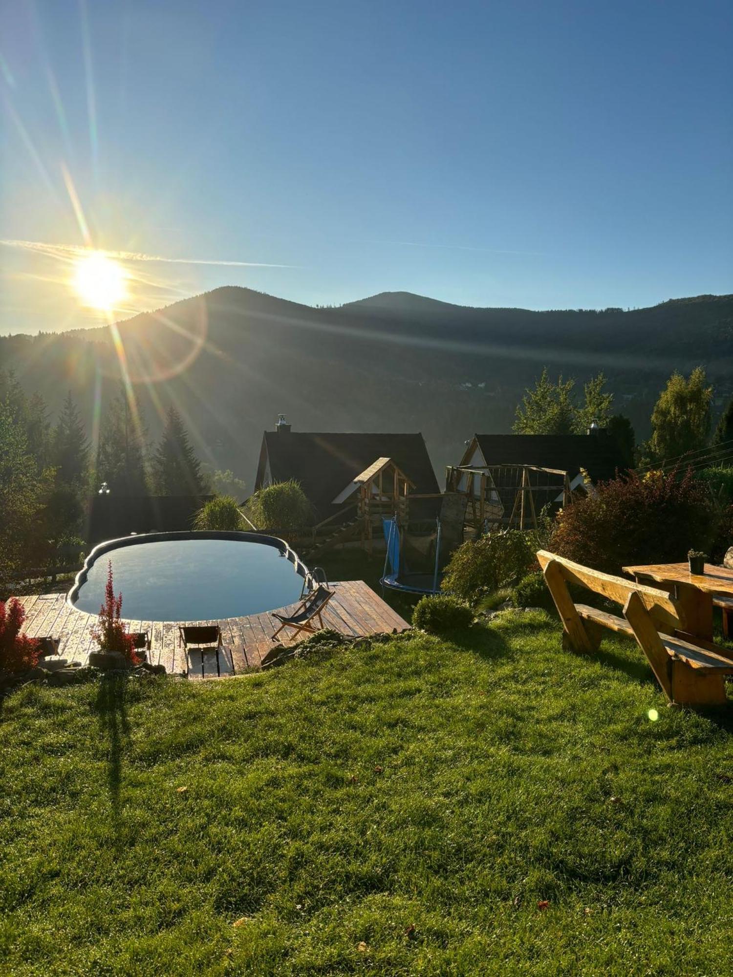 Вілла Zawoja Nad Korona Z Jacuzzi Екстер'єр фото